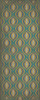 Classic Pattern 15 Atlantis - vinyl floor cloth sizes 30x75, 36x90