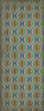 Classic Pattern 15 Constantinople - vinyl floor cloth sizes 30x75, 36x90