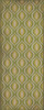Classic Pattern 15 Eye of Newt - vinyl floor cloth sizes 30x75, 36x90