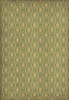 Classic Pattern 15 Eye of Newt - vinyl floor cloth sizes 84x120, 96x140, 120x175
