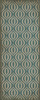 Classic Pattern 15 Lithium - vinyl floor cloth sizes 30x75, 36x90