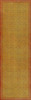 Classic Pattern 21 All in the Golden Afternoon - vinyl floor cloth sizes 24x77, 30x96, 26x83, 36x115