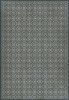 Classic Pattern 21 Bandersnatch - vinyl floor cloth sizes 96x140, 120x175