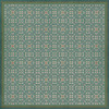 Classic Pattern 21 Contrariwise - vinyl floor cloth sizes 72x72, 84x84, 96x96, 120x120