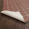 Classic Pattern 21 The Red Queen - vinyl floor cloth underside 