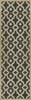 Classic Pattern 31 A Murder of Crows - vinyl floor cloth sizes 24x77, 30x96, 26x83, 36x115