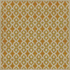 Classic Pattern 31 House of the Rising Sun - vinyl floor cloth sizes 84x84, 96x96, 120x120