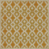 Classic Pattern 31 House of the Rising Sun - vinyl floor cloth sizes 36x36, 48x48