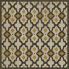 Classic Pattern 31 Rajha - vinyl floor cloth sizes 36x36, 48x48