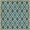 Classic Pattern 31 The Blue Mosque - vinyl floor cloth sizes 36x36, 48x48