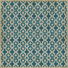 Classic Pattern 31 The Blue Mosque - vinyl floor cloth sizes 84x84, 96x96, 120x120