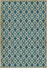 Classic Pattern 31 The Blue Mosque - vinyl floor cloth sizes 96x140, 120x175