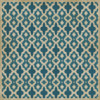 Classic Pattern 31 The Blue Mosque - vinyl floor cloth sizes 60x60, 72x72