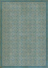 Classic Pattern 21 Through the Looking Glass - vinyl floor cloth size 84x120