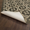 Classic Pattern 3 Oz (distressed) - vinyl floor cloth underside 