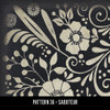 Pattern 36 Saboteur - vinyl floor cloth swatch sample