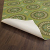 Pattern 43 Dharma - vinyl floor cloth underside 