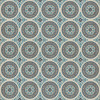 Pattern 43 Epiphany - vinyl floor cloth sizes 96x96, 120x120