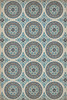 Pattern 43 Epiphany - vinyl floor cloth sizes 20x30, 24x36, 30x44, 38x56, 52x76, 701x102