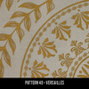 Pattern 40 Versailles - vinyl floor cloth swatch sample