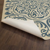 Pattern 39 Gin Rummy - vinyl floor cloth underside 