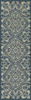 Pattern 39 Spades - vinyl floor cloth sizes 24x77, 30x96, 26x83, 36x115