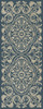 Pattern 39 Spades - vinyl floor cloth sizes 36x90, 30x75