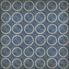 Pattern 46 Empty Spaces - vinyl floor cloth sizes  96x96, 120x120