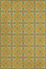 Pattern 33 Bright and Early - vinyl floor cloth sizes 20x30, 24x36, 30x44, 38x56, 52x76, 70x102 