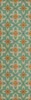 Pattern 33 Dutch - vinyl floor cloth sizes 24x77, 30x96, 26x83, 36x115