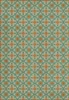 Pattern 33 Dutch - vinyl floor cloth sizes 96x140, 120x175