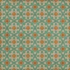 Pattern 33 Dutch - vinyl floor cloth sizes 60x60, 72x72, 84x84