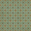 Pattern 33 I Am Not a Bumblebee - vinyl floor cloth sizes 96x96, 120x120
