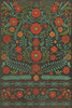 Pattern 36 A Garden to Walk In - vinyl floor cloth, Image for all rectangle sizes