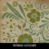 Pattern 36 A Little Hope - vinyl floor cloth swatch sample