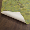 Pattern 36 Going Green - vinyl floor cloth underside 