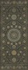 Pattern 38 L'etat C'est Moi - vinyl floor cloth sizes 30x75, 36x90