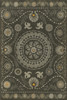 Pattern 38 L'etat C'est Moi - vinyl floor cloth, Image for all rectangle sizes 