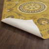Pattern 38 The Sun Shines On - vinyl floor cloth underside 