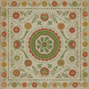 Pattern 38 Winter - vinyl floor cloth, Image for all square sizes