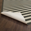 Pattern 18 Mandarin - vinyl floor cloth underside 