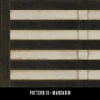 Pattern 18 Mandarin - vinyl floor cloth swatch sample