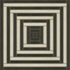 Pattern 18 The Emperor - vinyl floor cloth sizes 36x36, 48x48