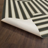 Pattern 18 The Empress - vinyl floor cloth underside 