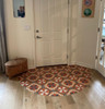 custom round size cut to fit entry