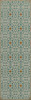 Pattern 51 And I Love Her - vinyl floor cloth sizes 24x77, 30x96, 26x83, 36x115
