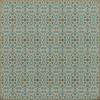 Pattern 51 And I Love Her - vinyl floor cloth sizes 36x36, 48x48