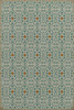 Pattern 51 And I Love Her - vinyl floor cloth sizes 20x30, 24x36, 30x44, 38x56, 52x76, 70x102, 84x120