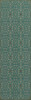 Pattern 51 Echo in the Memory - vinyl floor cloth sizes 24x77, 30x96, 26x83, 36x115