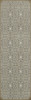 Pattern 51 Prose and Poetry - vinyl floor cloth sizes 24x77, 30x96, 26x83, 36x115